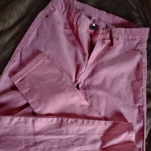 Blank NYC Light Pink The Bond Mid Rise Skinny Jeans Size 27 Barbiecore Feminine